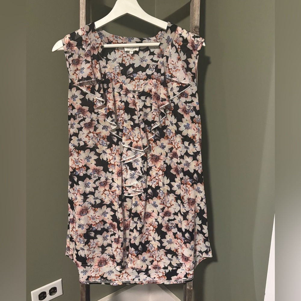 Siren Lily Mesh Floral Tank